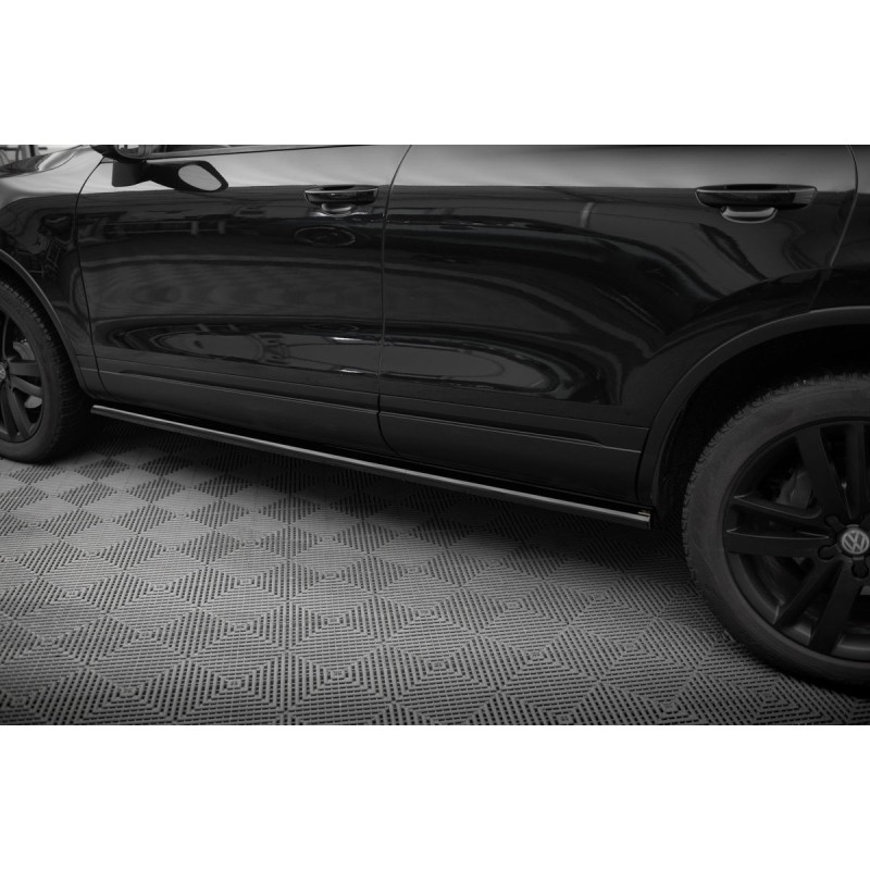 Kit carrosserie Maxton Design Volkswagen Touareg Mk2 (2010-2015) : lame avant, bas de caisse, lame arrière, becquet