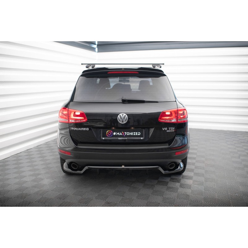 Kit carrosserie Maxton Design Volkswagen Touareg Mk2 (2010-2015) : lame avant, bas de caisse, lame arrière, becquet