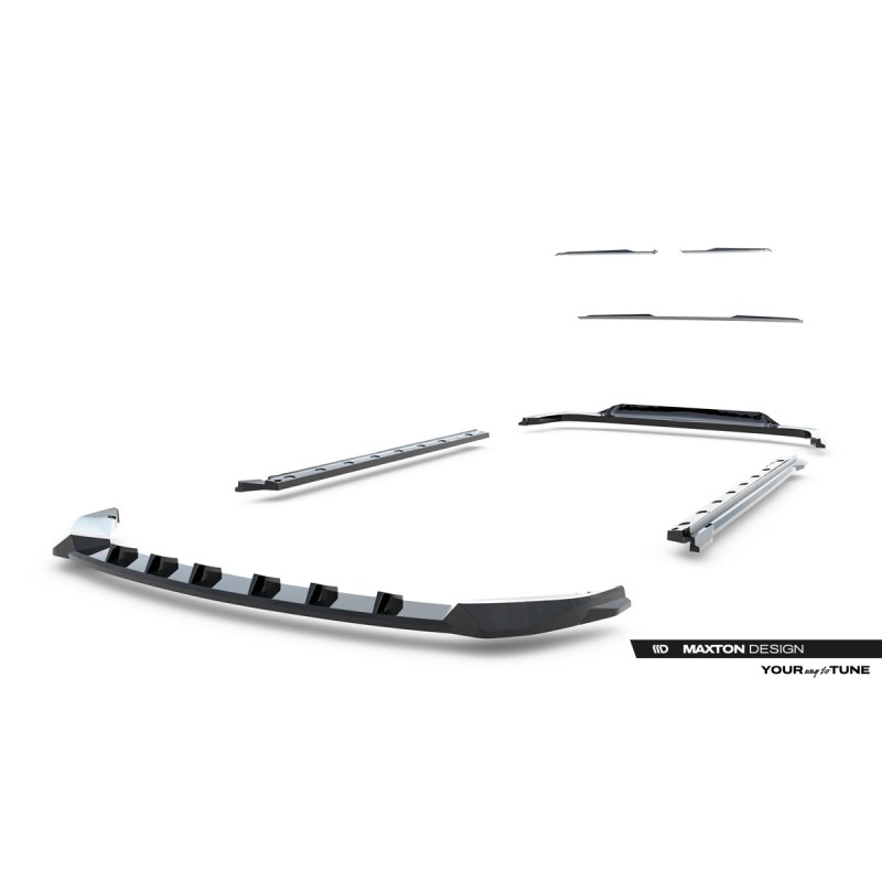 Kit carrosserie Maxton Design Omoda 9 Mk1 (2025+) : lame avant, bas de caisse, lame arrière, becquet