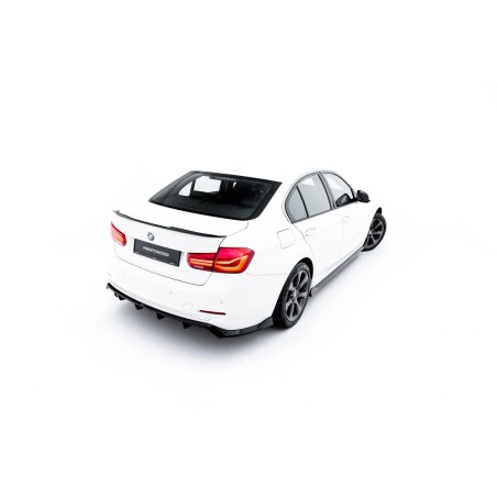 Kit carrosserie Maxton Design BMW Série 3 Sportline Berline F30 (2011-2015) : lame avant, bas de caisse, lame arrière, becquet
