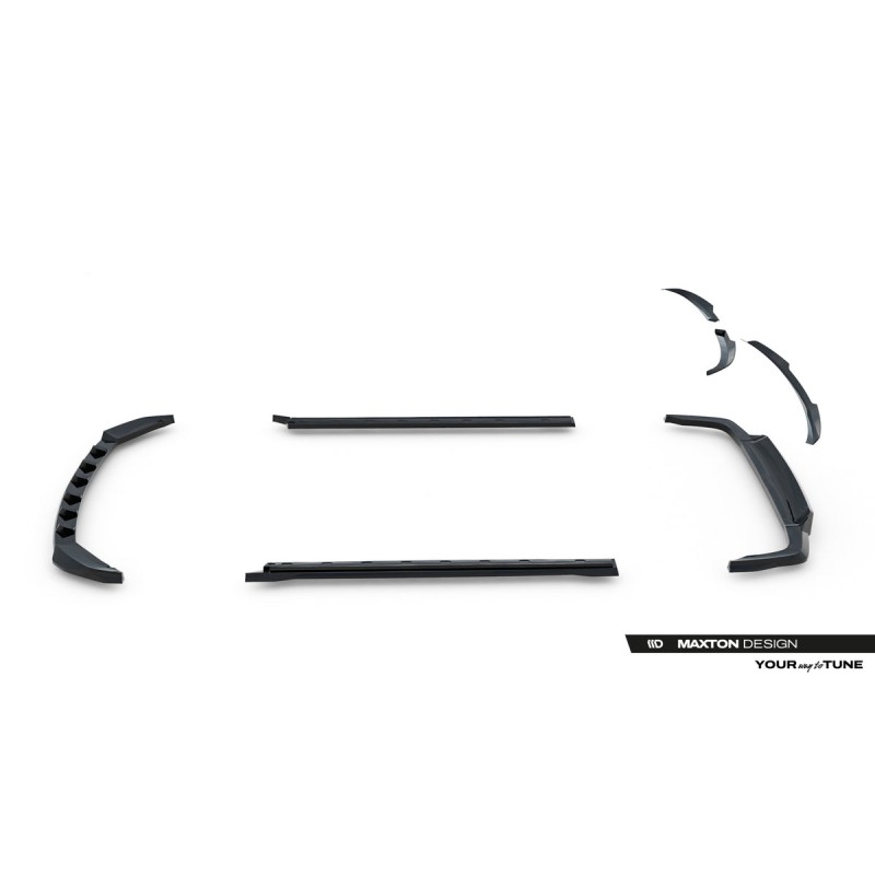 Kit carrosserie Maxton Design Omoda 9 Mk1 (2025+) : lame avant, bas de caisse, lame arrière, becquet