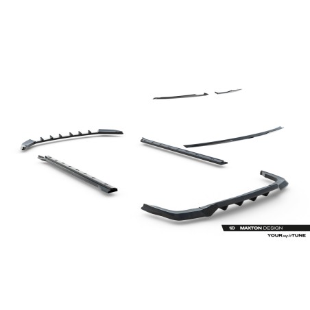 Kit carrosserie Maxton Design Omoda 9 Mk1 (2025+) : lame avant, bas de caisse, lame arrière, becquet