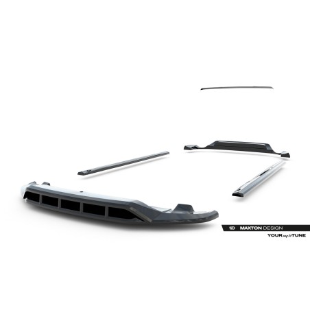 Kit carrosserie Maxton Design Volkswagen Touareg Mk2 (2010-2015) : lame avant, bas de caisse, lame arrière, becquet