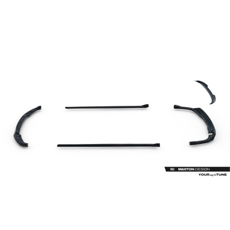 Kit carrosserie Maxton Design BMW Série 3 Sportline Berline F30 (2011-2015) : lame avant, bas de caisse, lame arrière, becquet
