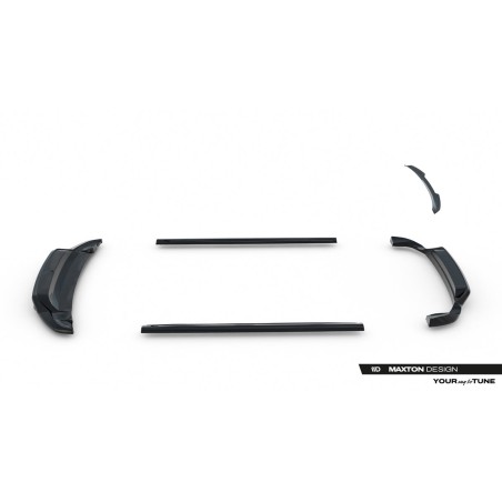 Kit carrosserie Maxton Design Volkswagen Touareg Mk2 (2010-2015) : lame avant, bas de caisse, lame arrière, becquet