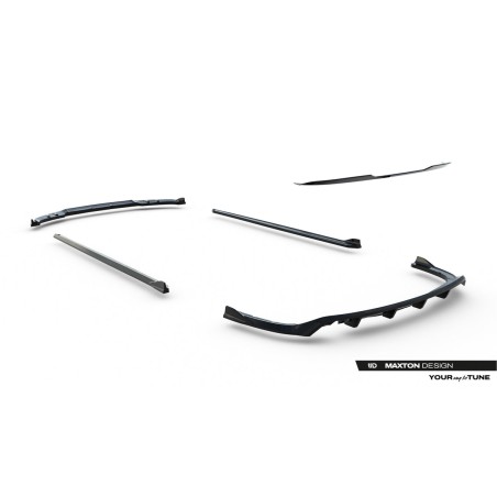 Kit carrosserie Maxton Design BMW Série 3 Sportline Berline F30 (2011-2015) : lame avant, bas de caisse, lame arrière, becquet