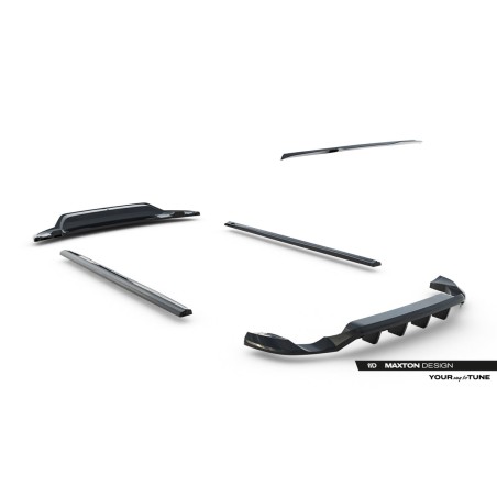 Kit carrosserie Maxton Design Volkswagen Touareg Mk2 (2010-2015) : lame avant, bas de caisse, lame arrière, becquet