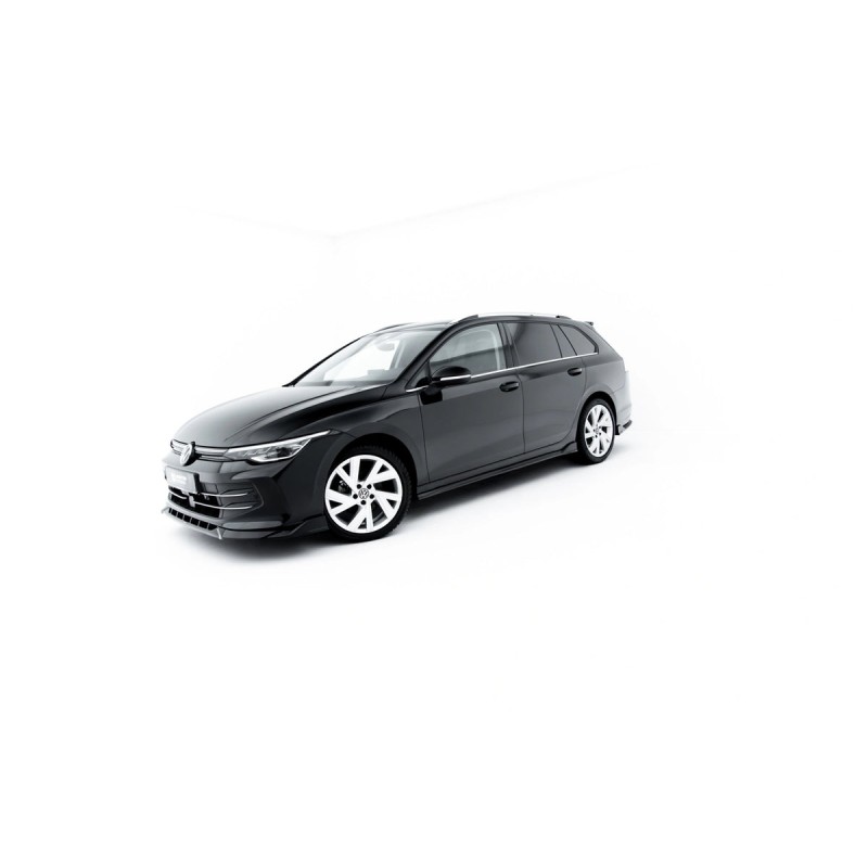 Kit carrosserie Maxton Design Volkswagen Golf Variant Mk8 restylée (2024+) : lame avant, bas de caisse, lame arrière, becquet