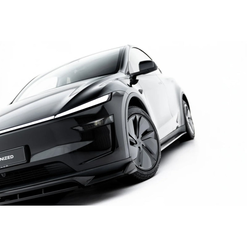 Kit carrosserie Maxton Design Tesla Model Y Premium Mk1 restylée (2025+) : lame avant, bas de caisse, lame arrière, becquet
