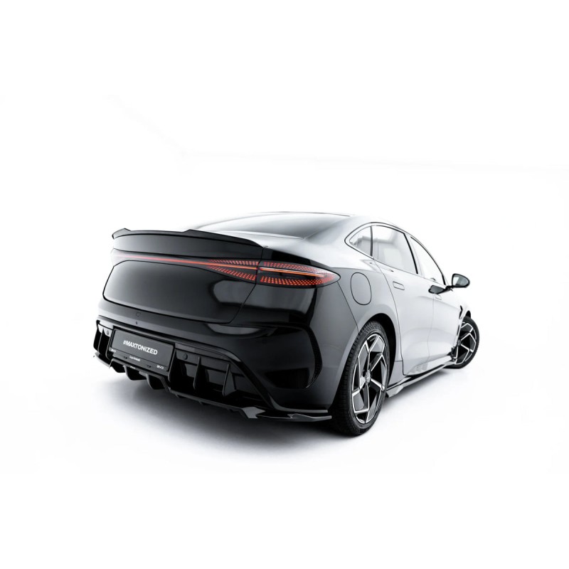 Kit carrosserie Maxton Design BYD Seal Mk1 (2022+) : lame avant, bas de caisse, lame arrière, becquet