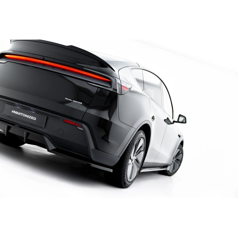 Kit carrosserie Maxton Design Tesla Model Y Premium Mk1 restylée (2025+) : lame avant, bas de caisse, lame arrière, becquet