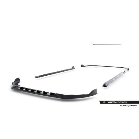 Kit carrosserie Maxton Design Volkswagen Golf Variant Mk8 restylée (2024+) : lame avant, bas de caisse, lame arrière, becquet