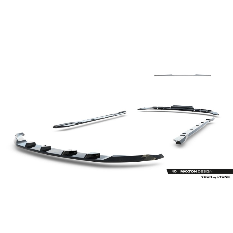 Kit carrosserie Maxton Design BYD Seal Mk1 (2022+) : lame avant, bas de caisse, lame arrière, becquet