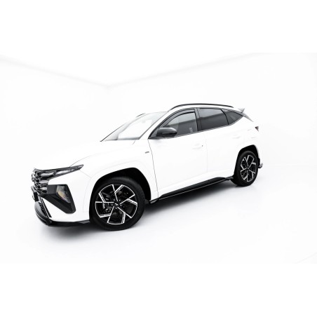 Kit carrosserie Maxton Design Hyundai Tucson N-Line Mk4 restylée (2024+) : lame avant, bas de caisse, lame arrière, becquet