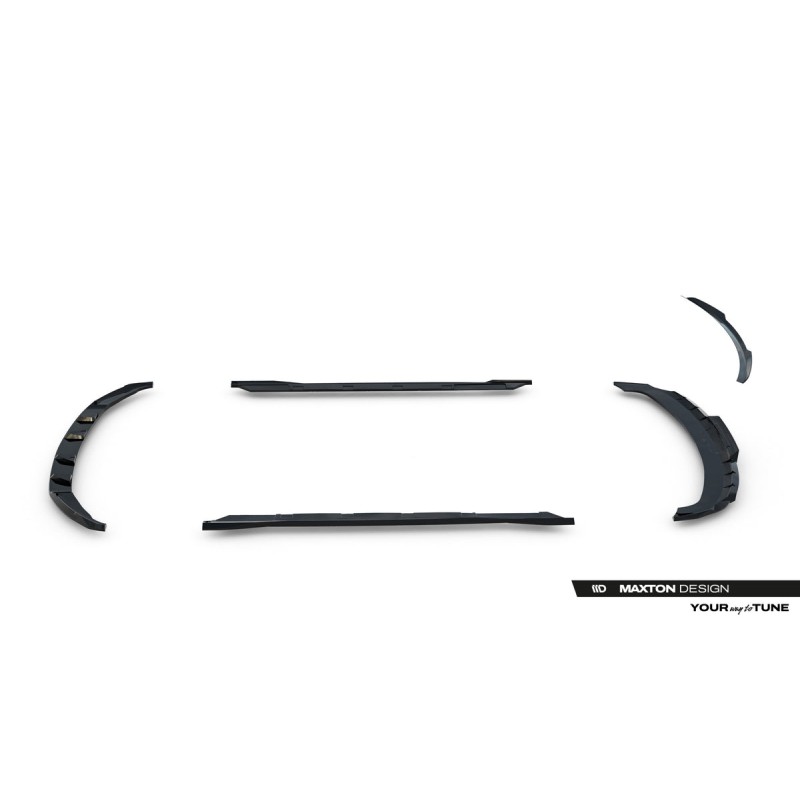 Kit carrosserie Maxton Design BYD Seal Mk1 (2022+) : lame avant, bas de caisse, lame arrière, becquet