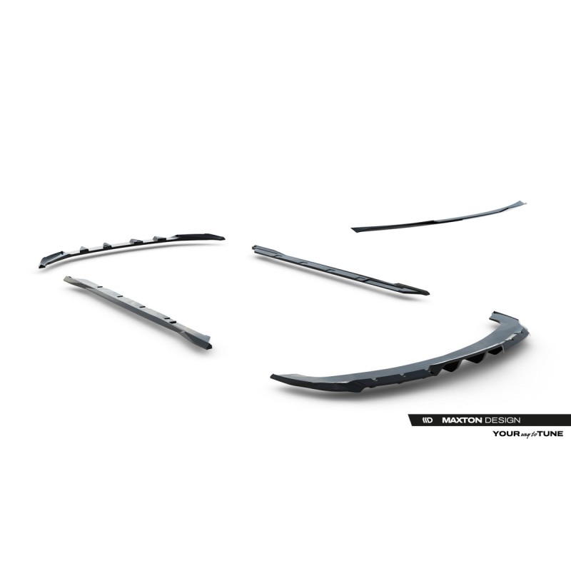 Kit carrosserie Maxton Design BYD Seal Mk1 (2022+) : lame avant, bas de caisse, lame arrière, becquet
