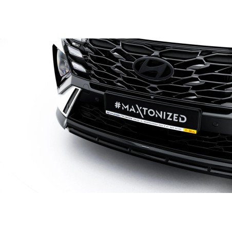 Kit carrosserie Maxton Design Hyundai Tucson N-Line Mk4 restylée (2024+) : lame avant, bas de caisse, lame arrière, becquet