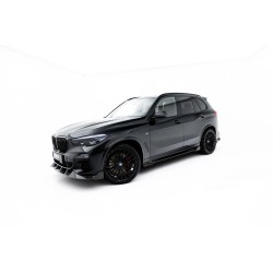 Kit carrosserie carbone Maxton Design BMW X5 M-Pack G05 (2018-2023) : lame avant, bas de caisse, diffuseur arrière, becquet