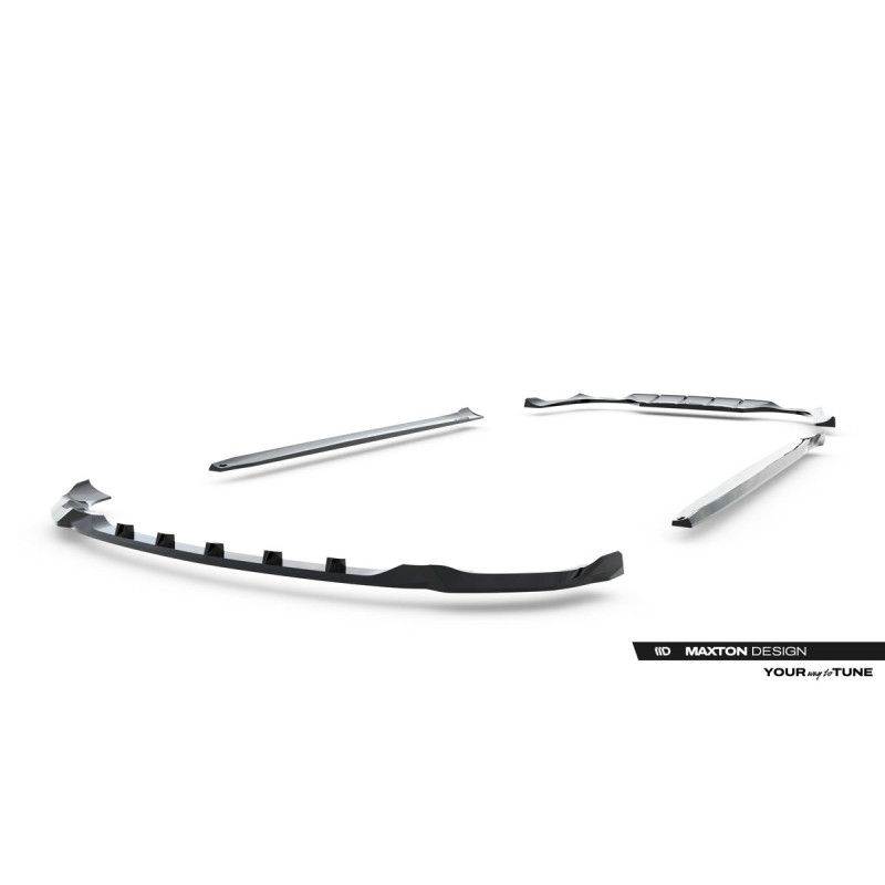 Kit carrosserie Maxton Design Mercedes-AMG E53 Berline W214 (2023+) : lame avant, bas de caisse, lame arrière