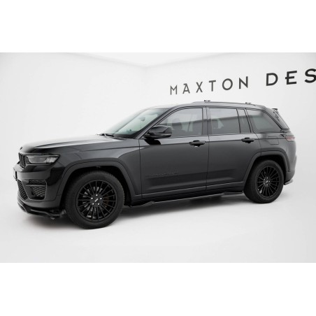 Kit carrosserie Maxton Design Jeep Grand Cherokee Trailhawk Mk5 (2021+) : lame avant, bas de caisse, lame arrière, becquet