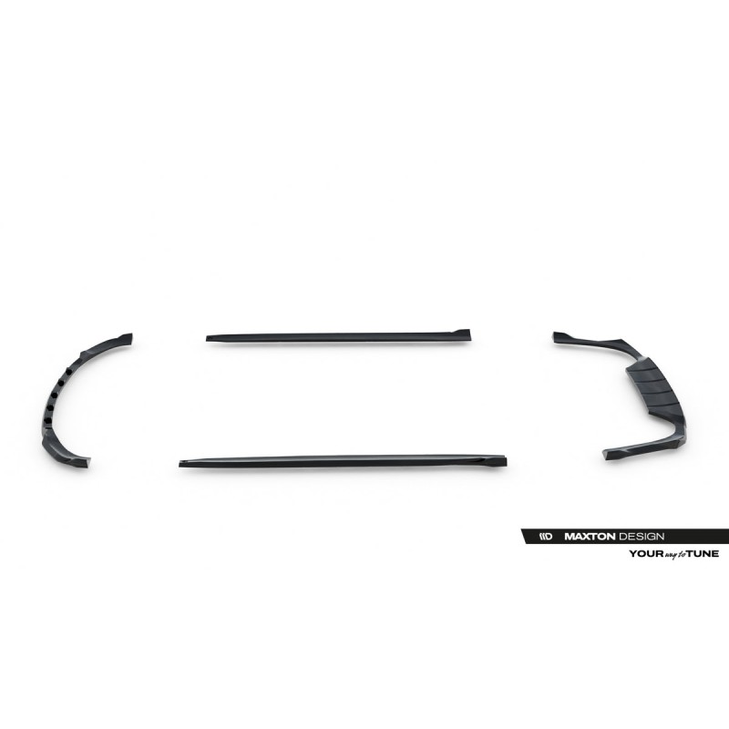 Kit carrosserie Maxton Design Mercedes-AMG E53 Berline W214 (2023+) : lame avant, bas de caisse, lame arrière