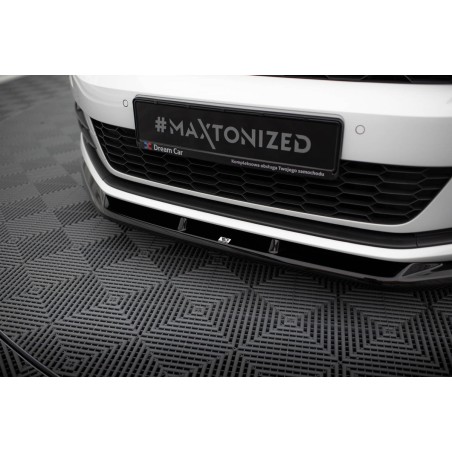 Kit carrosserie Maxton Design Volkswagen Scirocco Mk3 restylée (2014-2017) : lame avant, bas de caisse, lames arrière, becquet
