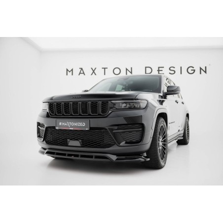 Kit carrosserie Maxton Design Jeep Grand Cherokee Trailhawk Mk5 (2021+) : lame avant, bas de caisse, lame arrière, becquet