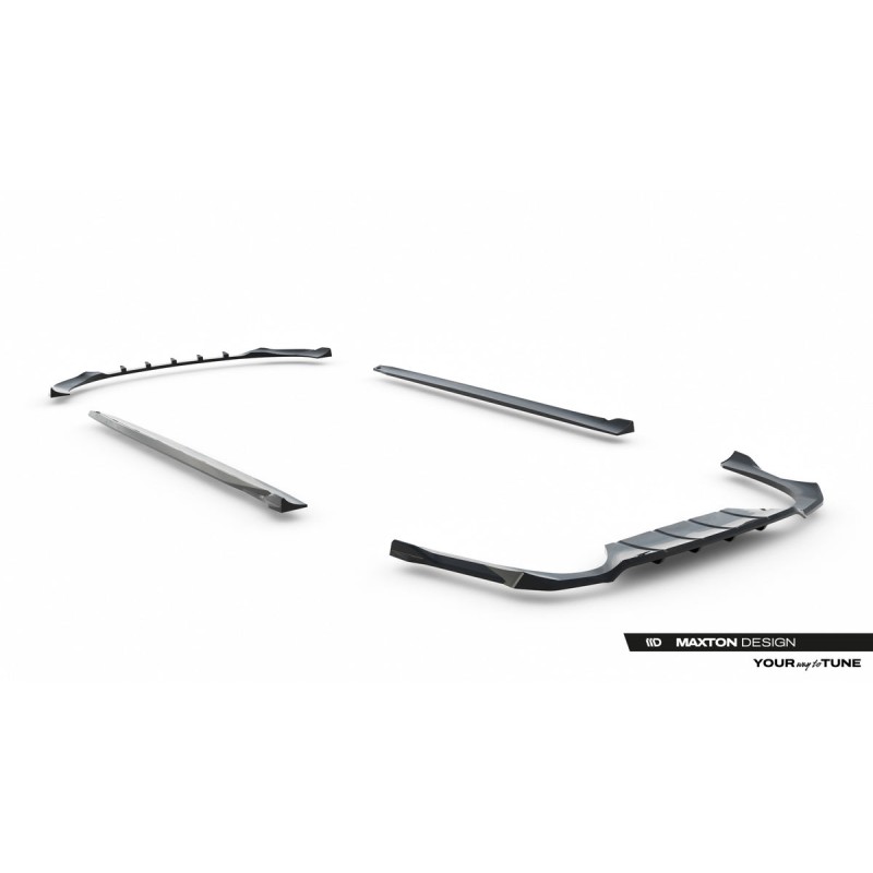 Kit carrosserie Maxton Design Mercedes-AMG E53 Berline W214 (2023+) : lame avant, bas de caisse, lame arrière