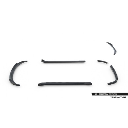 Kit carrosserie Maxton Design Hyundai Tucson N-Line Mk4 restylée (2024+) : lame avant, bas de caisse, lame arrière, becquet