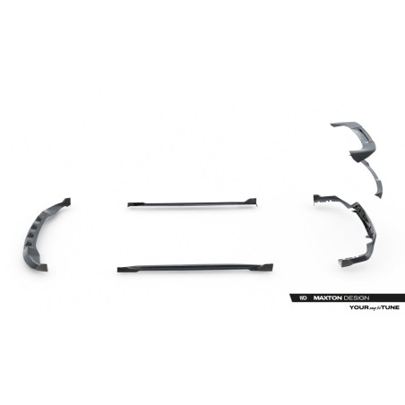 Kit carrosserie carbone Maxton Design BMW X5 M-Pack G05 (2018-2023) : lame avant, bas de caisse, diffuseur arrière, becquet