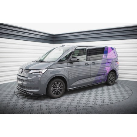 Kit carrosserie Maxton Design Volkswagen Multivan T7 (2021+) : lame avant, bas de caisse, lame arrière, becquet