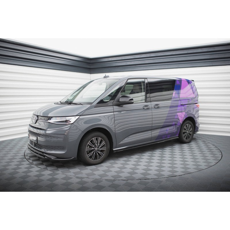 Kit carrosserie Maxton Design Volkswagen Multivan T7 (2021+) : lame avant, bas de caisse, lame arrière, becquet