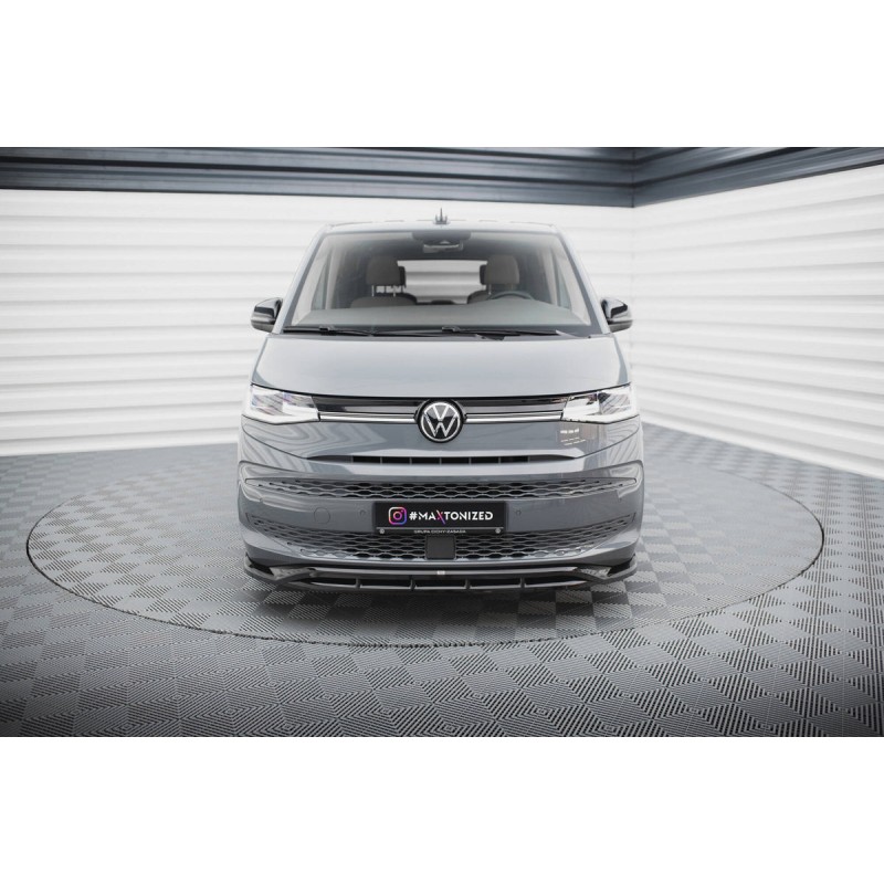 Kit carrosserie Maxton Design Volkswagen Multivan T7 (2021+) : lame avant, bas de caisse, lame arrière, becquet