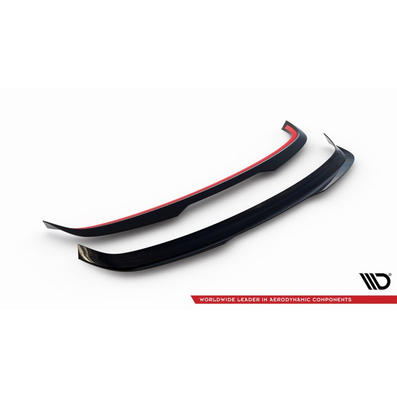 Kit carrosserie Maxton Design Volkswagen Scirocco Mk3 restylée (2014-2017) : lame avant, bas de caisse, lames arrière, becquet