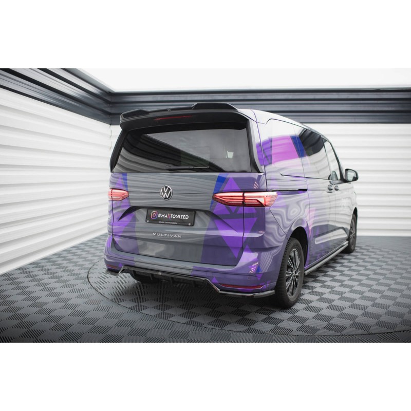 Kit carrosserie Maxton Design Volkswagen Multivan T7 (2021+) : lame avant, bas de caisse, lame arrière, becquet