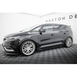 Kit carrosserie Maxton Design Renault Espace Mk5 (2014-2019) : lame avant, bas de caisse, lame arrière, becquet