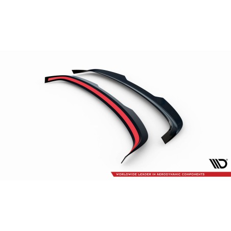 Kit carrosserie Maxton Design Volkswagen Scirocco Mk3 restylée (2014-2017) : lame avant, bas de caisse, lames arrière, becquet