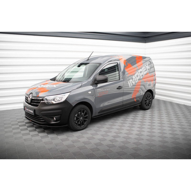 Kit carrosserie Maxton Design Renault Express Mk2 (2020+) : lame avant, bas de caisse, lame arrière, becquet