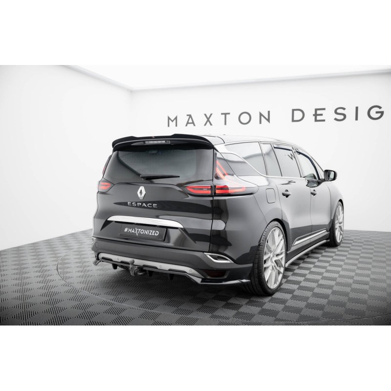 Kit carrosserie Maxton Design Renault Espace Mk5 (2014-2019) : lame avant, bas de caisse, lame arrière, becquet