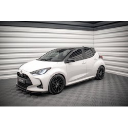 Kit carrosserie Maxton Design Toyota Yaris GR Sport Mk4 (2021+) : lame avant, bas de caisse, lame arrière, becquet