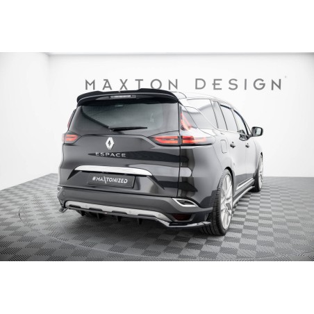 Kit carrosserie Maxton Design Renault Espace Mk5 (2014-2019) : lame avant, bas de caisse, lame arrière, becquet