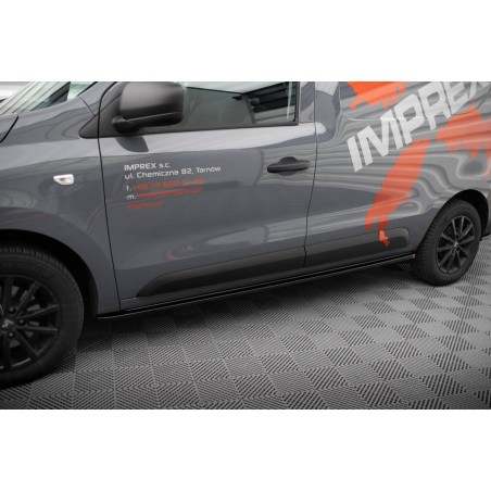 Kit carrosserie Maxton Design Renault Express Mk2 (2020+) : lame avant, bas de caisse, lame arrière, becquet