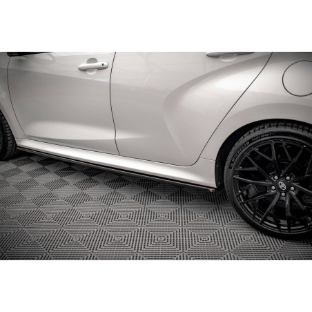 Kit carrosserie Maxton Design Toyota Yaris GR Sport Mk4 (2021+) : lame avant, bas de caisse, lame arrière, becquet