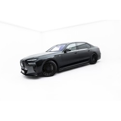 Kit carrosserie Maxton Design BMW 740d / 740i M-Pack G70 V.2 (2022-2026) : lame avant, bas de caisse, lame arrière, becquet