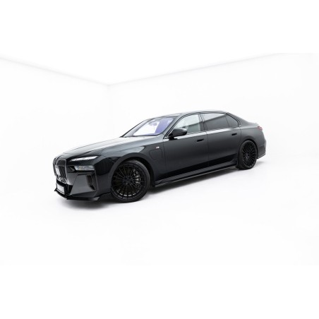 Kit carrosserie Maxton Design BMW 740d / 740i M-Pack G70 V.2 (2022-2026) : lame avant, bas de caisse, lame arrière, becquet