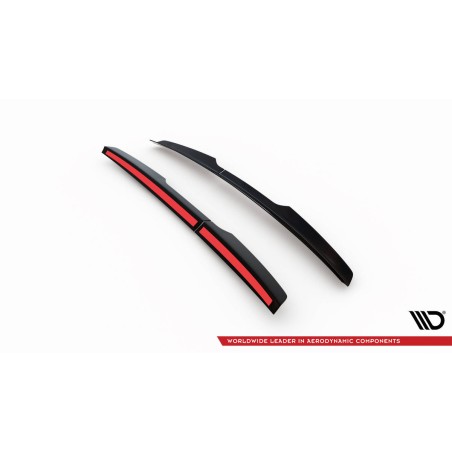 Kit carrosserie Maxton Design Renault Express Mk2 (2020+) : lame avant, bas de caisse, lame arrière, becquet