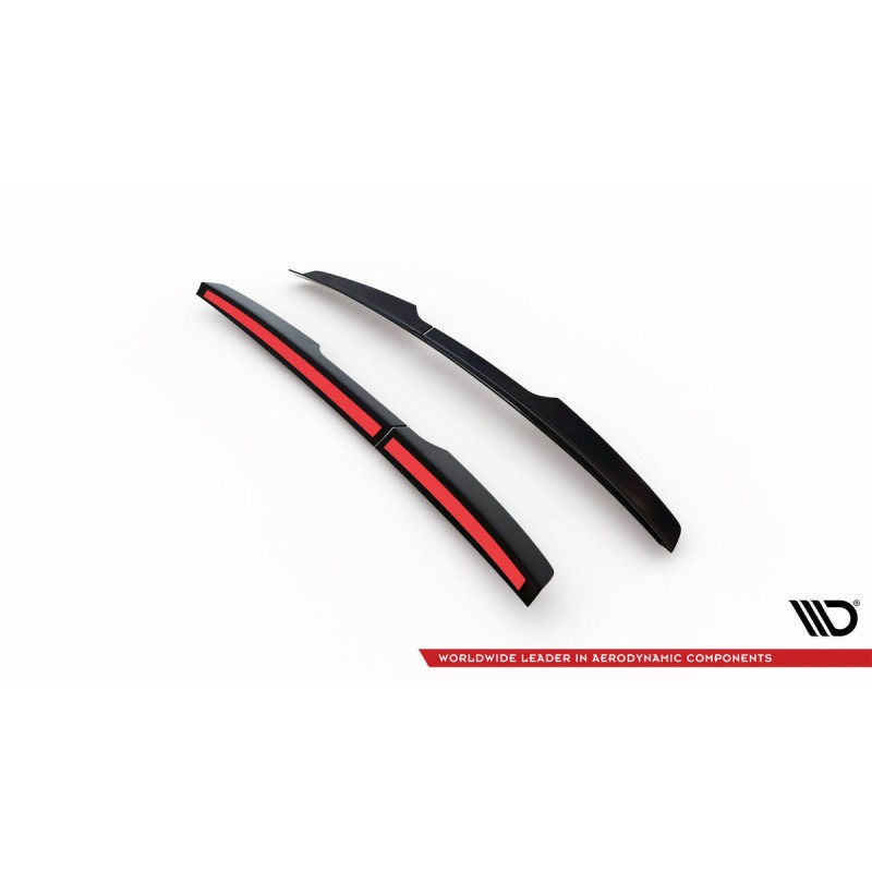 Kit carrosserie Maxton Design Renault Express Mk2 (2020+) : lame avant, bas de caisse, lame arrière, becquet