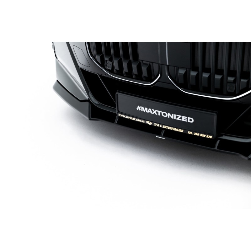 Kit carrosserie Maxton Design BMW 740d / 740i M-Pack G70 V.2 (2022-2026) : lame avant, bas de caisse, lame arrière, becquet
