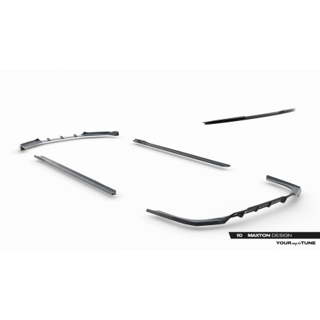 Kit carrosserie Maxton Design BMW 740d / 740i M-Pack G70 V.2 (2022-2026) : lame avant, bas de caisse, lame arrière, becquet