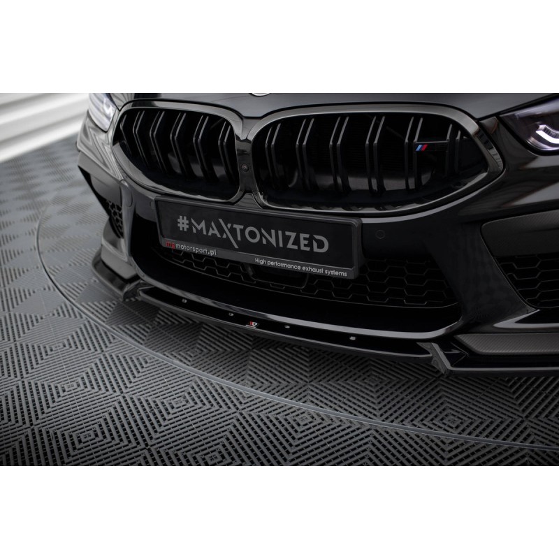 Kit carrosserie Maxton Design BMW M8 Gran Coupé F93 (2019-2022) : lame avant, bas de caisse, lame arrière, lames arrière